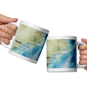 Wilmington NC Coffee Mug: Beach Souvenir Gift