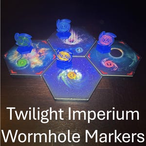 Twilight Imperium 4th Edition Wormhole Markers
