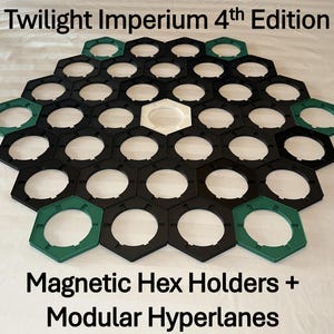 Twilight Imperium 4th Edition Magnetic Hexes + Modular Hyperlanes