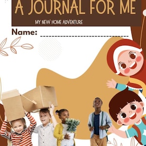 My New Home Adventure - Ausdruckbares Tagesjournal für Kinder