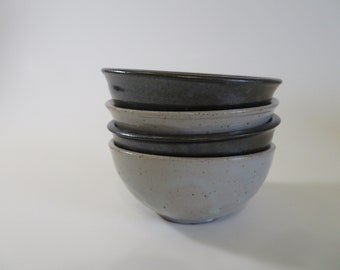 Black & White Bowls - 4 available