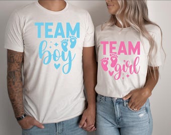 Gender Reveal Party Shirt, Team Boy or Girl Shirt, Keeper of the gender, Baby Shower Shirt, Baby Announcement, Cool Gender Reveal Party Idea