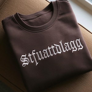 STFUATTDLAGG Embroidered Sweatshirt, Dark Romance, Booktok Gift