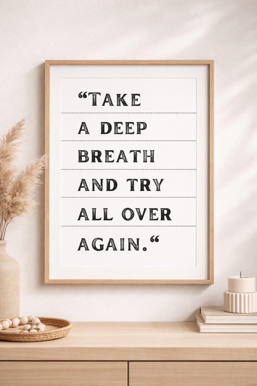 Watercolor Inspirational Quote Print | Positive Home Office Art ...
