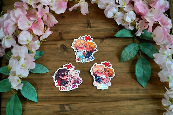 Star Catcher Webtoon Stickers - Luke/Tommy - Em/Stella - Love is Love