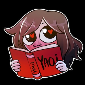 Yaoi Book / Yuri Book Sticker