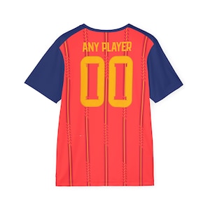 Custom Spain Soccer Jersey Yamal Pedri Nico Williams Rodri Cubarsi International Tournament Fan Shirt Adult Kids Kit Adult - Custom