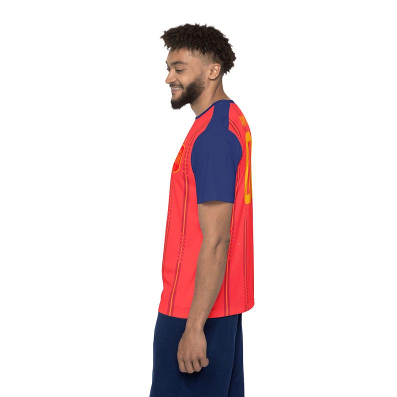 Custom Spain Soccer Jersey Yamal Pedri Nico Williams Rodri Cubarsi International Tournament Fan Shirt Adult Kids Kit image 10