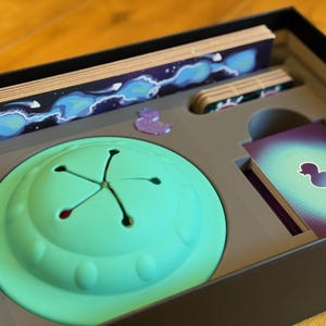 Abducktion Board Game Box Organizer: 3D Printed Insert for Base Game + Expansion