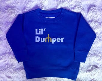 Lil' Dumper Kids Sweatshirt | Seattle Baseball X Big Dumper X RCDC Toddler Crewneck