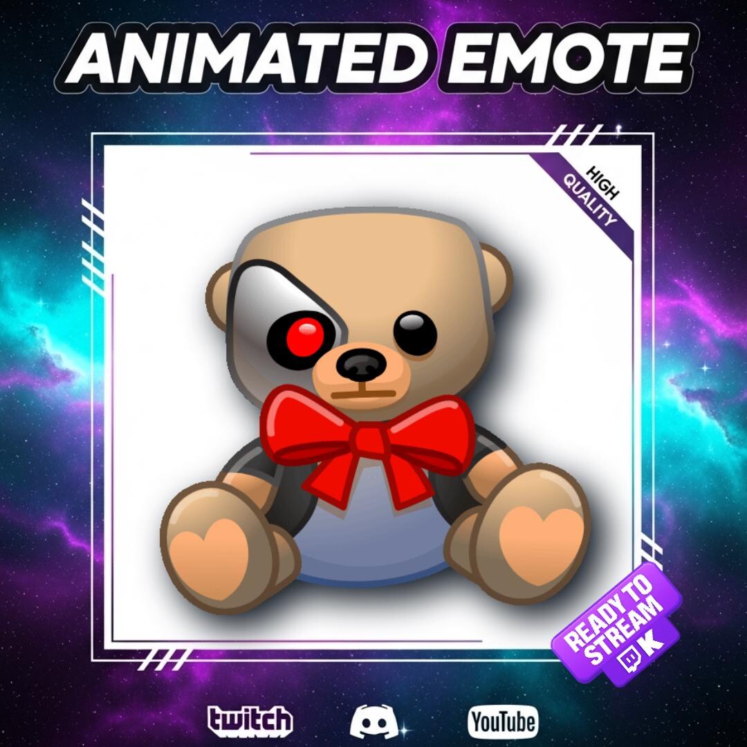 Animated Bear Emote - Nator | High Quality for Twitch, Discord, Kick ...