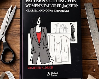 Patronaje para chaquetas de mujer a medida: estilos clásicos y contemporáneos (Libros electrónicos/Formato PDF)