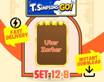 Uter Zorker Set 12  , Monopoly Go 4 Star , The Simpsons Album