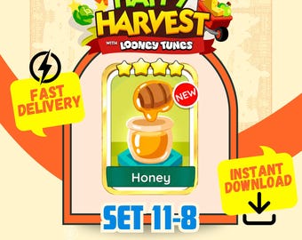 Honey Set 11-8 , Monopoly Go 4 Star , Happy Harvest Album