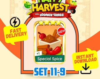 Special Spice Set 11-9 , Monopoly Go 4 Star ,  Happy Harvest Album