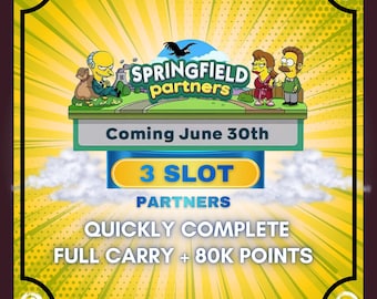 3 Slot , Springfield Partners , Full Carry , Monopolygo