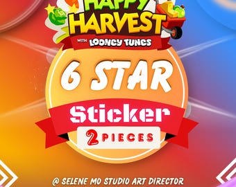 2 Pieces , Monopoly Go 6 Star , Happy Harvest Album