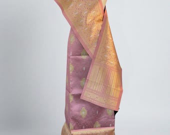Lao Thai Customizable Modern Style Sinh Skirt and Matching Pha Bieng Set, XS-4XL