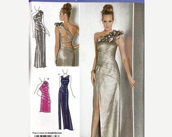 Simplicity 1874 Jessica McClintock jurk voor speciale gelegenheden Naaipatroon maat 6-14 Uitverkocht
