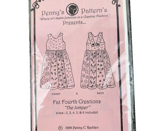 Penny’s Pattern’s The Jumper Sewing Pattern – Size 2,3,4,5,6