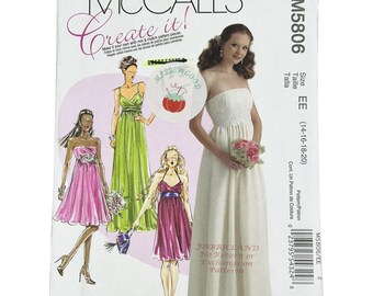 McCall's M5806 Sewing Pattern – Size EE (14-16-18-20)