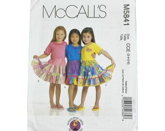 McCall's M5841 Sewing Pattern – Size CCE (3-4-5-6)