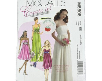 McCall's M5806 Sewing Pattern – Size EE (14-16-18-20)