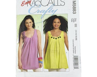 McCall's M5883 Sewing Pattern – Size EE (14-16-18-20)