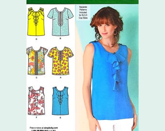 Simplicity 1886 missers naaipatroon maat H5 6-14, cupmaten bcd, 2012