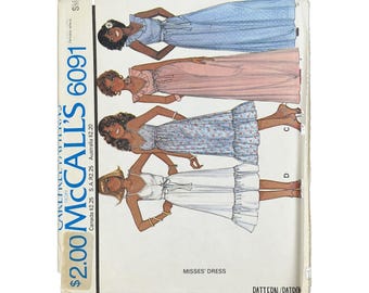 McCall's 6091 Sewing Pattern