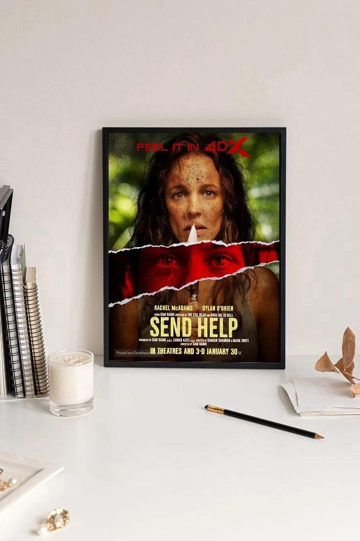 Discover Send Help 2026 Movie Poster Premium Matte Vertical Poster