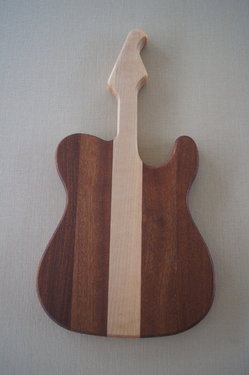 Guitar Cutting Board Etsy