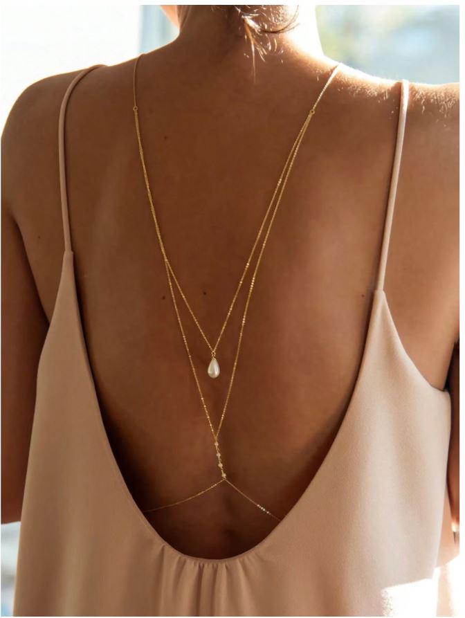 Perfumeパフューム✳︎ Pearl Chain Harnessパールハーネス パールハーネス～S・Mサイズ展開 その他ファッション mochimono