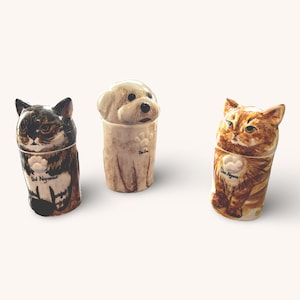 Urna para perro personalizada y pintada a mano: recuerdo conmemorativo para tu mascota