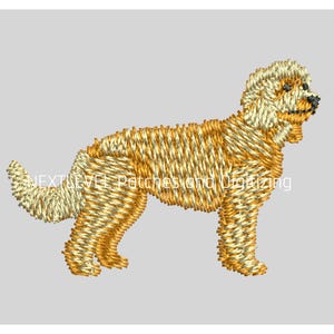 Goldendoodle Embroidery Design: PES DST JEF Files, Dog Lover Gift (Digital Download)