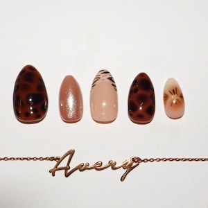 Leopard Press-On Nails