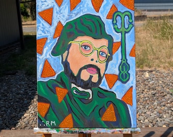 KingCobraJFS - Lord of Doritos - Gothic Bad boy - Arcylic Painting