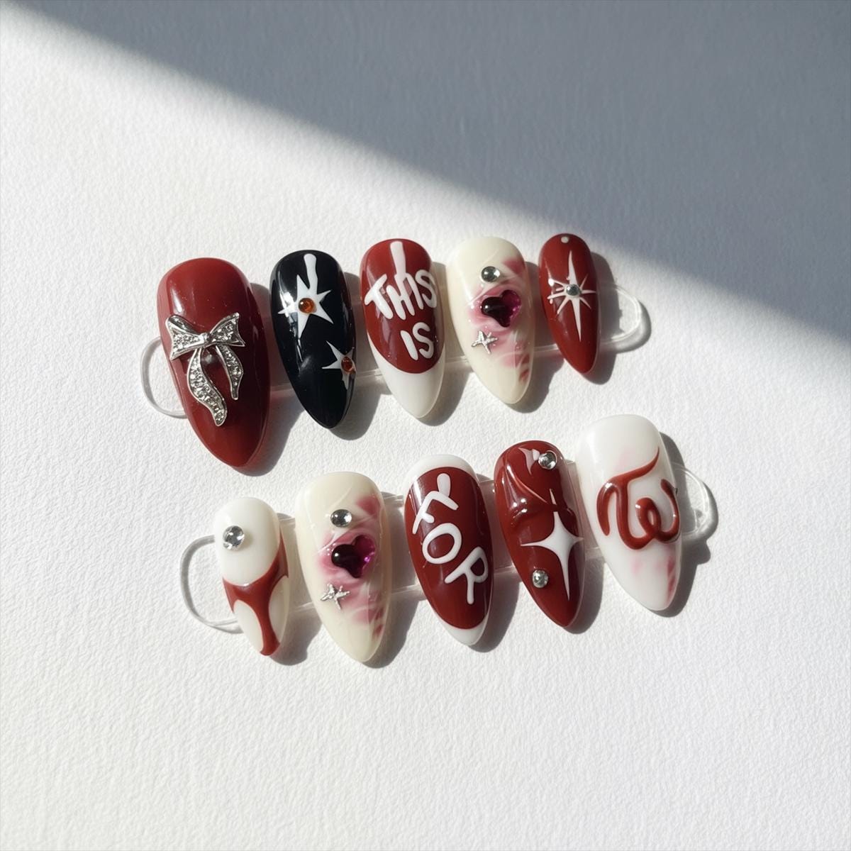 Le Sserafim Nail Art - Etsy