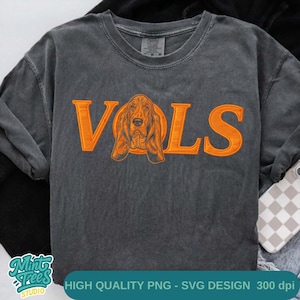 Tennessee Vols PNG | College Football Smokey Mascot Design | Sports Sublimation | Instant Download