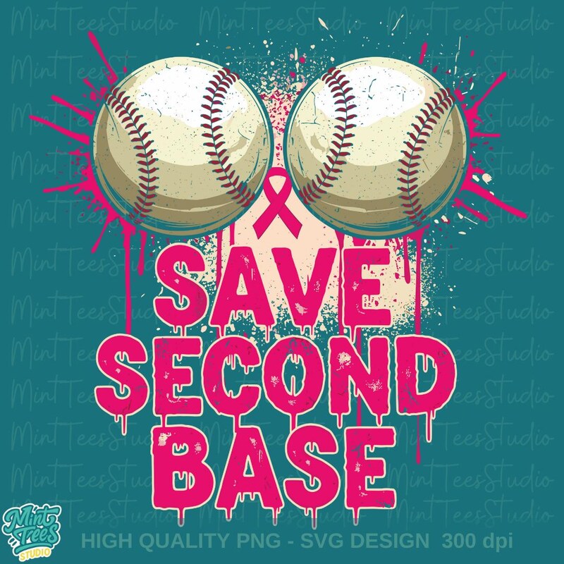 Save 2nd Base Sticker Save Second Base - Etsy