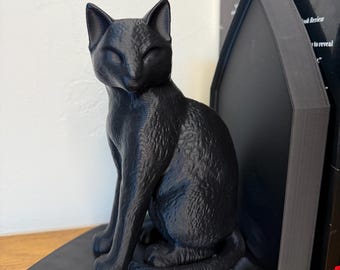 Black Cat Bookend Pair Home Decor