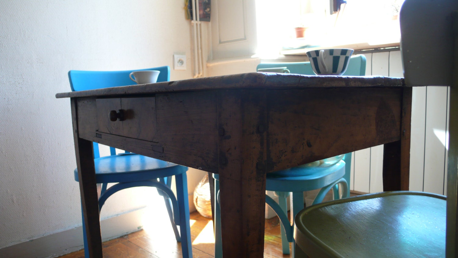 Antique Table French Furniture Small Kitchen Table Etsy