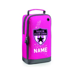 Dancing Merch Water Resistant Shoebag Personalised with Name! 10 Colours available, with choice of colours for name print!