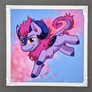 Perron / Draeci - Demon - 4 inch Gloss Mini Art Print