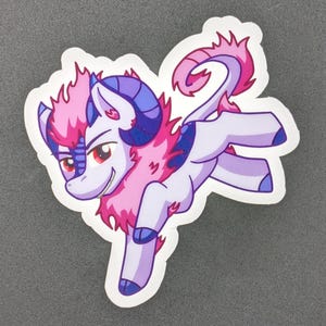 Gloss Vinyl Sticker Decal - Perron - Demon Kirin / Quilin - 3.5 inch