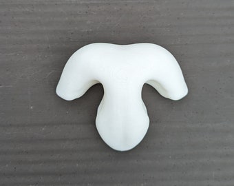 Nez de fursuit imprimé en 3D - Chat domestique Feline Toony - Choisissez la couleur - « C1 »