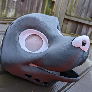 Toony Fox, Canine - 3D Printed Fursuit Head Blank - Complete Headbase  Kit