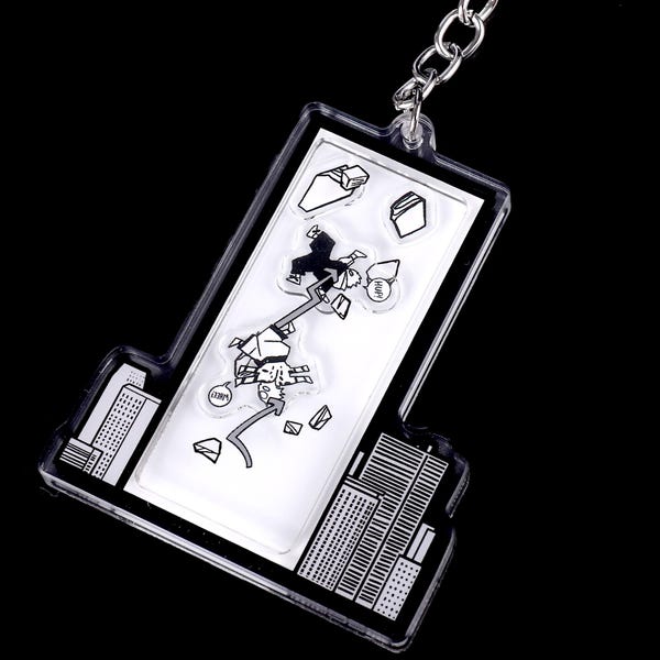 Itadori Yuji Acrylic Keychain Etsy