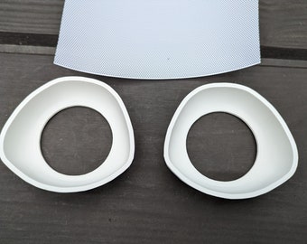 Fursuit Eye Blanks and Mesh (paire) - Imprimé 3D - Taille personnalisée (Design : Thicc)