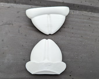 Fursuit Dents - Ensemble de dents supérieures et inférieures de petit lapin ou de lièvre - Impression 3D
